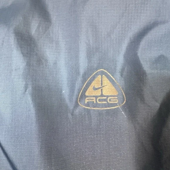 Vintage Nike ACG Outer Layer 3 Mens Large Windbreaker Jacket Gorp Sport‎ Blue